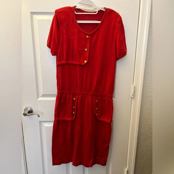 Vintage Valentino dress size 44 2 colors to choose - Picture 1 of 10